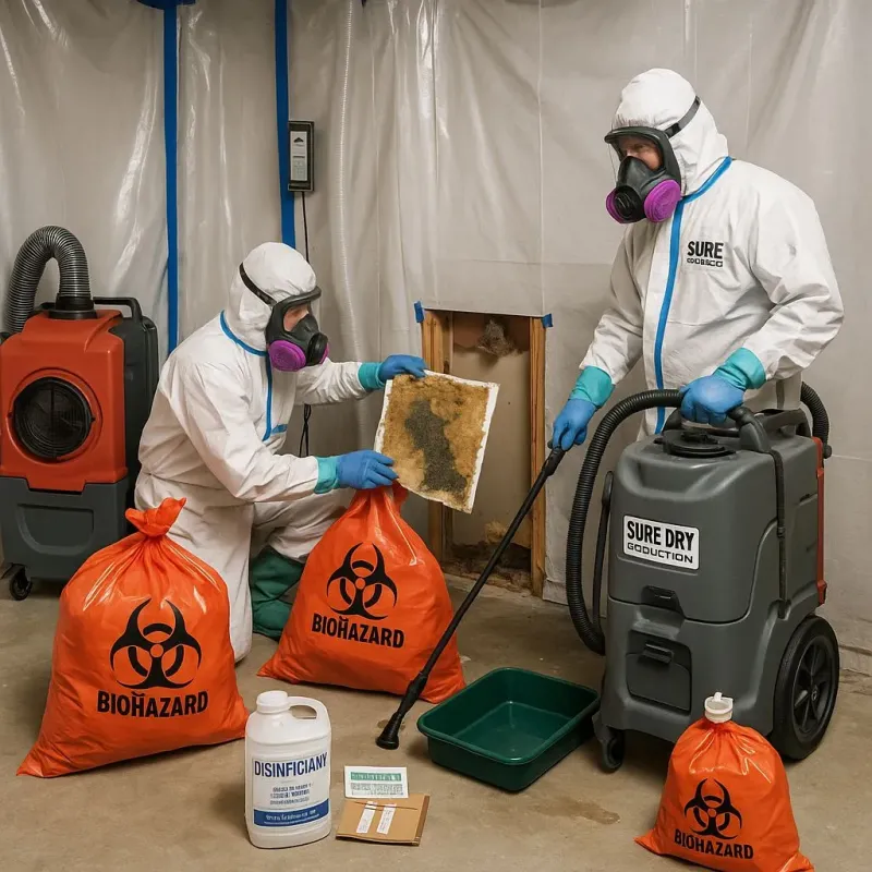 Contaminated Water Handling Protocols process in Montgomery, VT