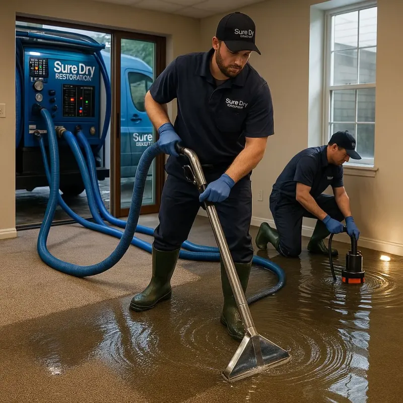 Water Extraction and Removal process in Montgomery, VT
